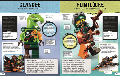 Dorling Kindersley LEGO Ninjago - Lexikon der Minifiguren (Deutsch, 2021, Simon Hugo, Claire Sipi)