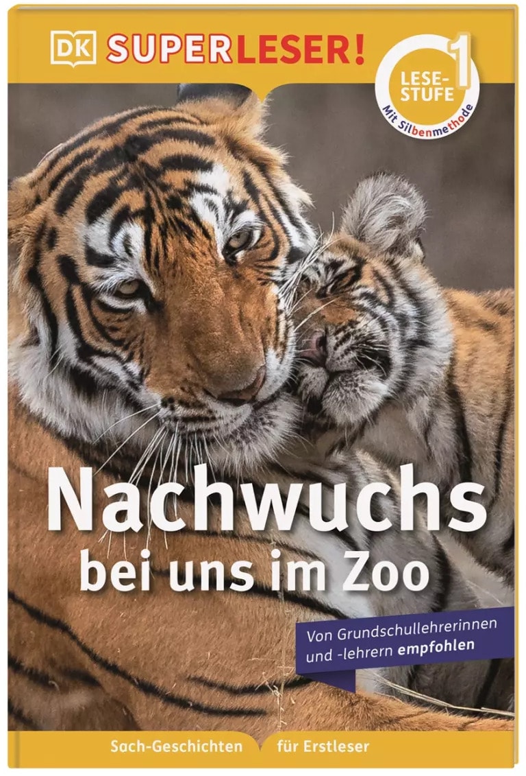 Dorling Kindersley SUPERLESER! Nachwuchs bei uns im Zoo (Deutsch, 2023, Deborah Lock, Susanne Böse, DK Verlag - Kids)