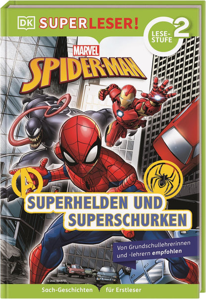 Dorling Kindersley SUPERLESER! MARVEL Spider-Man Superhelden und Superschurken (Deutsch, 2022, Simon Hugo, Catherine Saunders, Simone Heller)