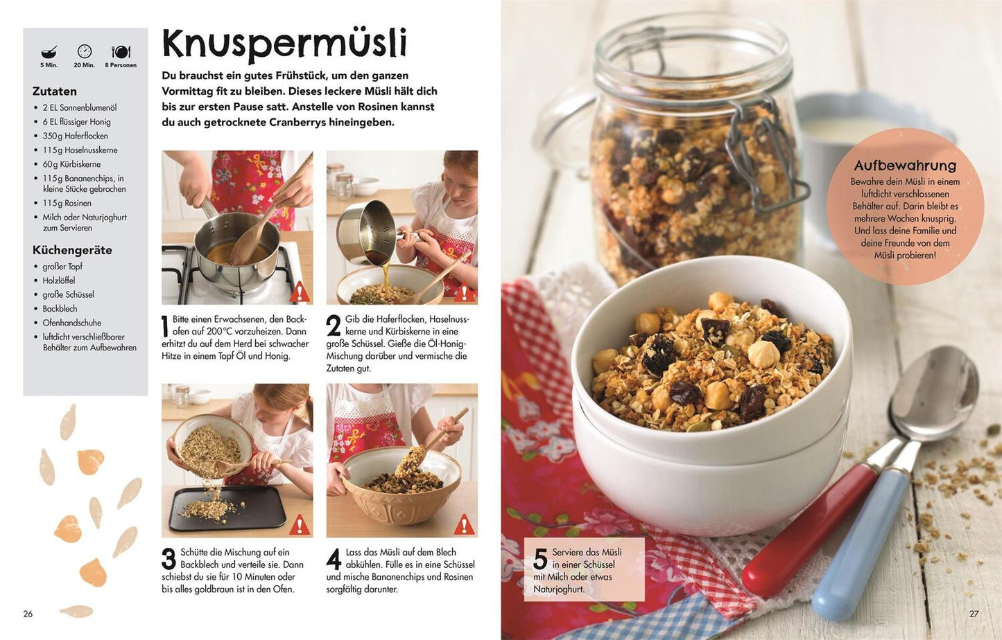 Dorling Kindersley Die Kochschule für Kids (Deutsch, 2023, DK Verlag - Kids)