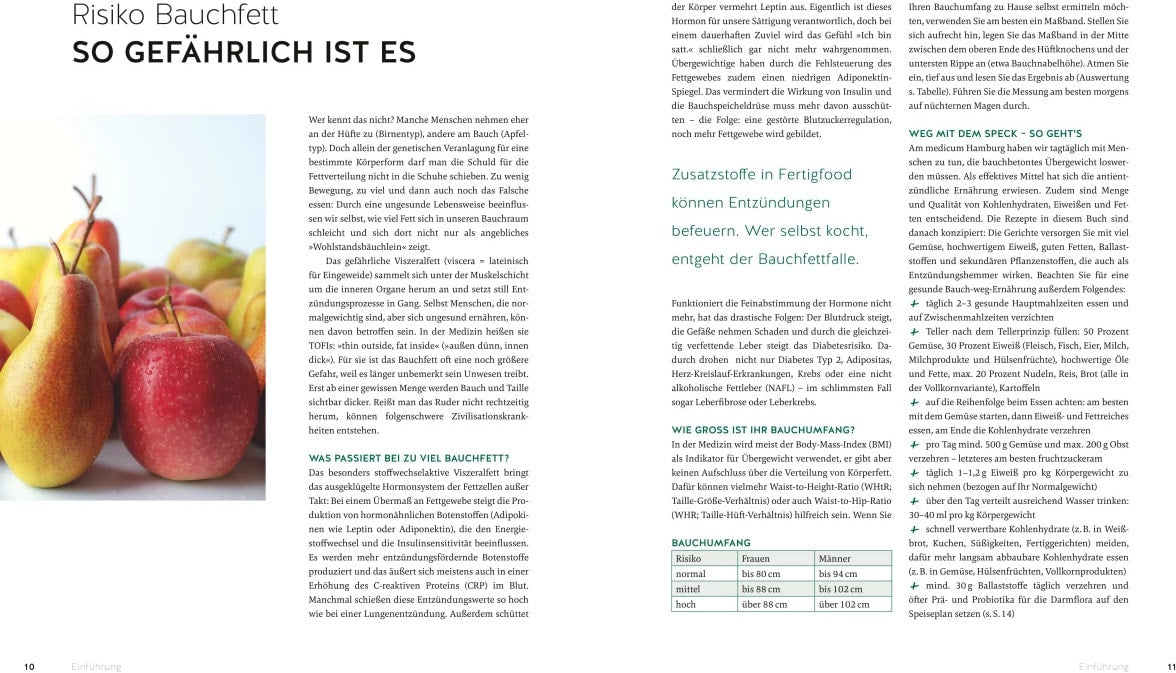 GU Meine 80 besten Rezepte gegen Bauchfett (Deutsch, 2023, Matthias Riedl)