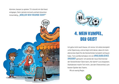 Baumhaus Die Geisterkicker - Nie mehr ohne Teamgeist! (Deutsch, 2022, Sonja Kaiblinger)