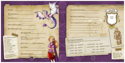 Baumhaus Die geheime Drachenschule - Mein Freundebuch (Deutsch, 2023, Emily Skye, Pascal Nöldner)