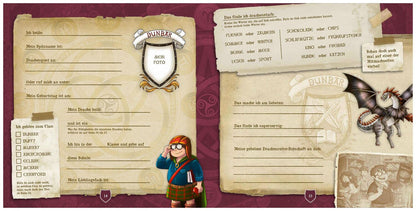 Baumhaus Die geheime Drachenschule - Mein Freundebuch (Deutsch, 2023, Emily Skye, Pascal Nöldner)