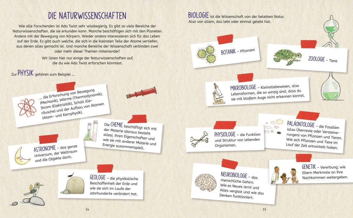Die Forscherbande: Experimentieren und Entdecken mit Ada Twist