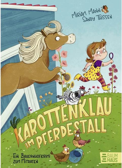 Karottenklau im Pferdestall - Ein Bauernhofkrimi zum Mitraten