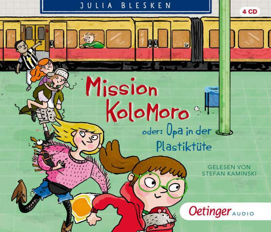 Oetinger Mission Kolomoro oder: Opa in der Plastiktüte (Julia Blesken, Barbara Jung, Benjamin Ritter, Stefan Kaminski, Der Apparat Multimedia GmbH, Deutsch)