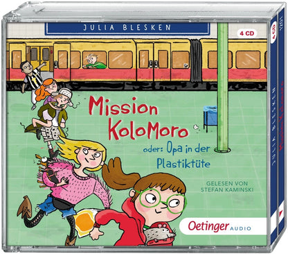 Oetinger Mission Kolomoro oder: Opa in der Plastiktüte (Julia Blesken, Barbara Jung, Benjamin Ritter, Stefan Kaminski, Der Apparat Multimedia GmbH, Deutsch)