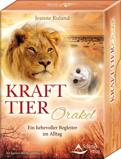 Schirner Das Krafttier-Orakel (Deutsch, 2017, Jeanne Ruland)