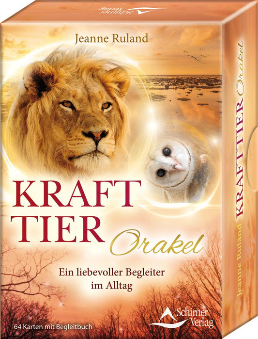 Schirner Das Krafttier-Orakel (Deutsch, 2017, Jeanne Ruland)