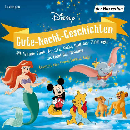 DHV Gute-Nacht-Geschichten (Disney) (Constanze Steindamm, Frank-Lorenz Engel, Claudia Dziallas, Saskia Schmidt, Bettina Kenney, Deutsch)