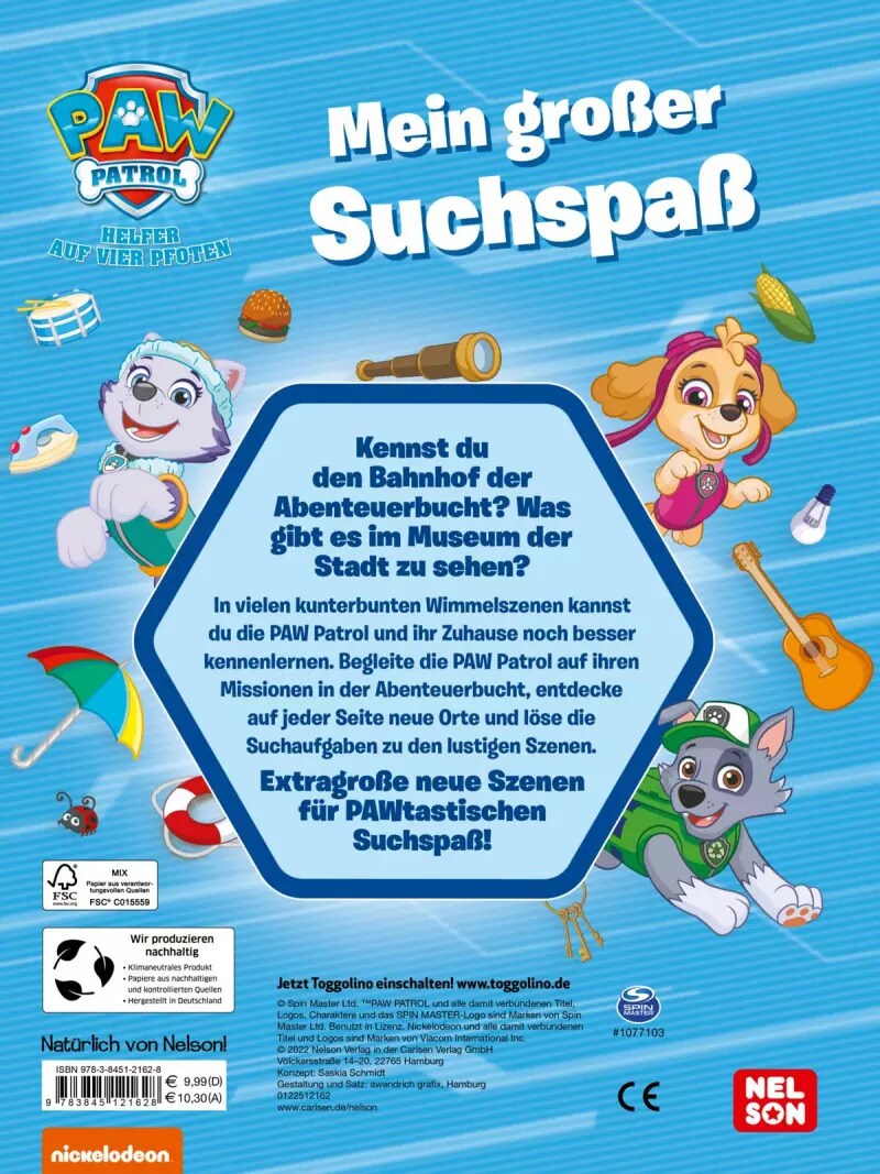 PAW Patrol Pappbilderbuch