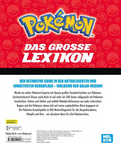 Carlsen Pokémon - Das grosse Lexikon (Deutsch, 2023, Simcha Whitehill, Lawrence Neves, Katherine Fang)