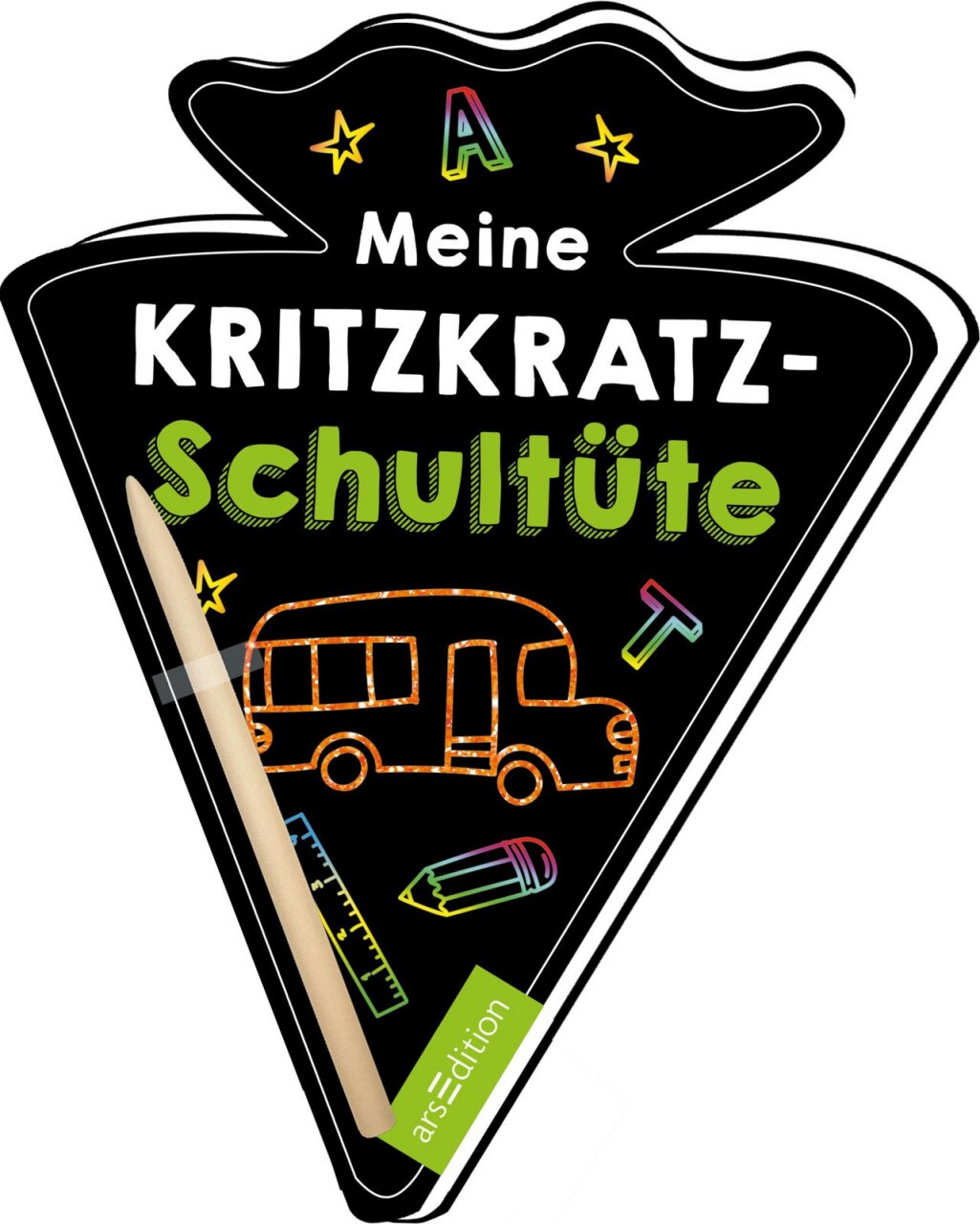 Ars Edition Meine Kritzkratz-Schultüte
