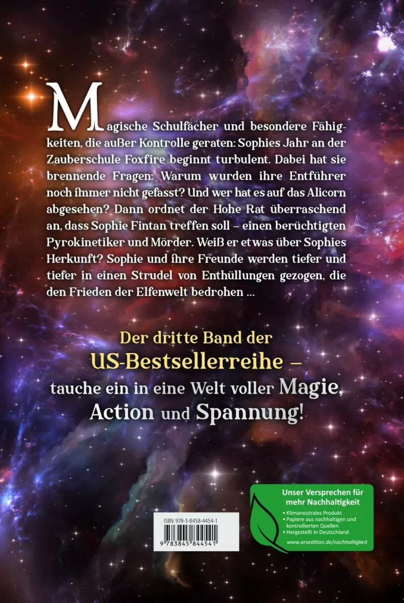 Ars Edition Keeper of the Lost Cities - Das Feuer (Keeper of the Lost Cities 3) (Deutsch, 2021, Shannon Messenger, Doris Attwood)