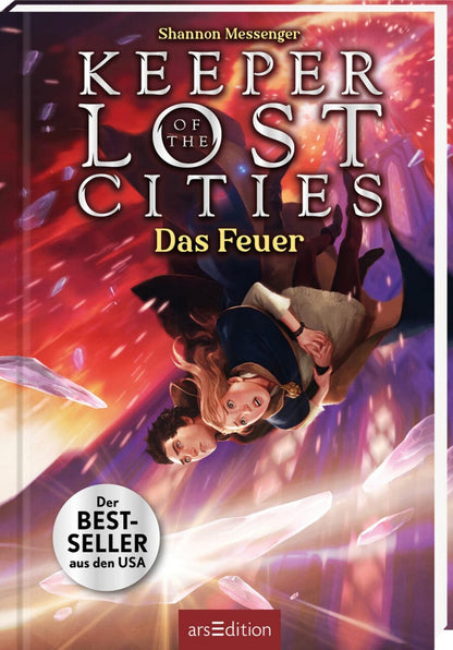 Ars Edition Keeper of the Lost Cities - Das Feuer (Keeper of the Lost Cities 3) (Deutsch, 2021, Shannon Messenger, Doris Attwood)