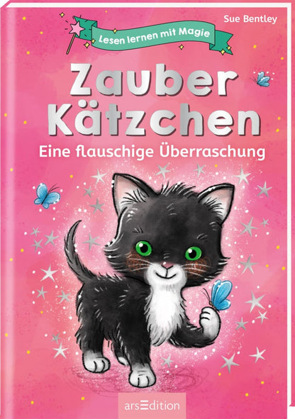 Ars Edition Lesen lernen mit Magie: Zauberkätzchen (Deutsch, 2022, Sue Bentley, Simone Leiss-Bohn)
