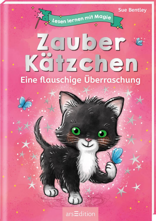 Ars Edition Lesen lernen mit Magie: Zauberkätzchen (Deutsch, 2022, Sue Bentley, Simone Leiss-Bohn)
