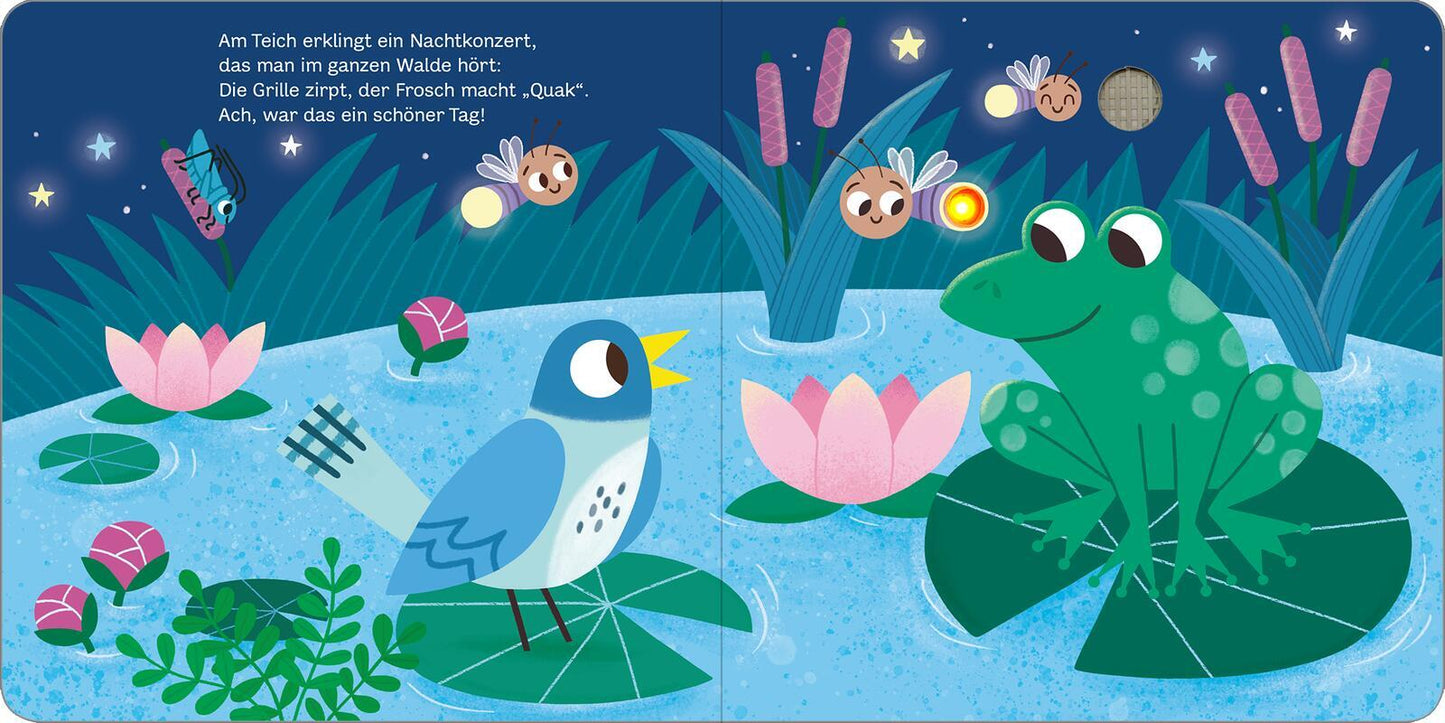 Ars Edition Mein blinkendes Soundbuch - Schlaft schön! (Deutsch, 2022, Maria Höck, Kasia Dudziuk)