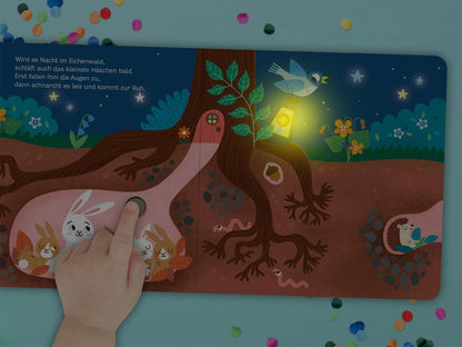 Ars Edition Mein blinkendes Soundbuch - Schlaft schön! (Deutsch, 2022, Maria Höck, Kasia Dudziuk)