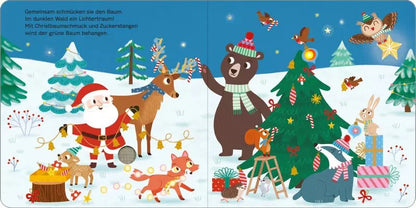 Ars Edition Mein blinkendes Soundbuch - Weihnachten im Wald (Deutsch, 2022, Maria Höck)