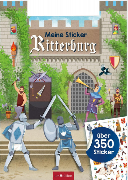 Ars Edition Meine Sticker-Ritterburg