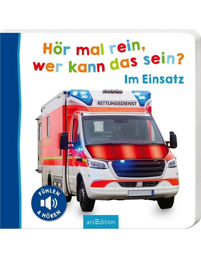 Ars Edition Hör mal rein, wer kann das sein? - Im Einsatz (Deutsch, 2023)