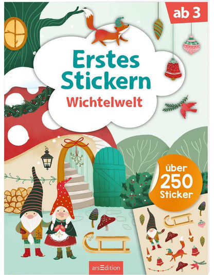 Erstes Stickern - Wichtelwelt