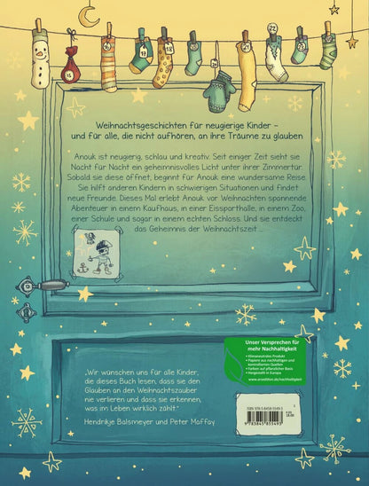 Ars Edition Anouk und das Geheimnis der Weihnachtszeit (Anouk 3) (Deutsch, 2023, Peter Maffay, Hendrikje Balsmeyer, Joëlle Tourlonias)