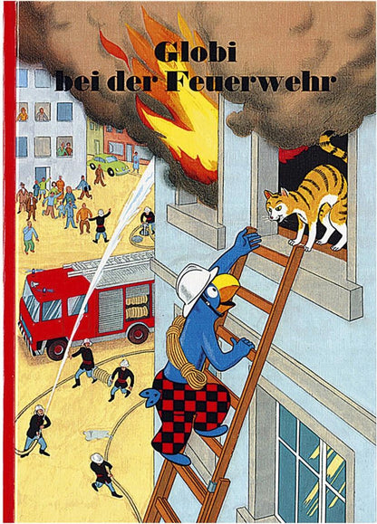 Globi bei der Feuerwehr