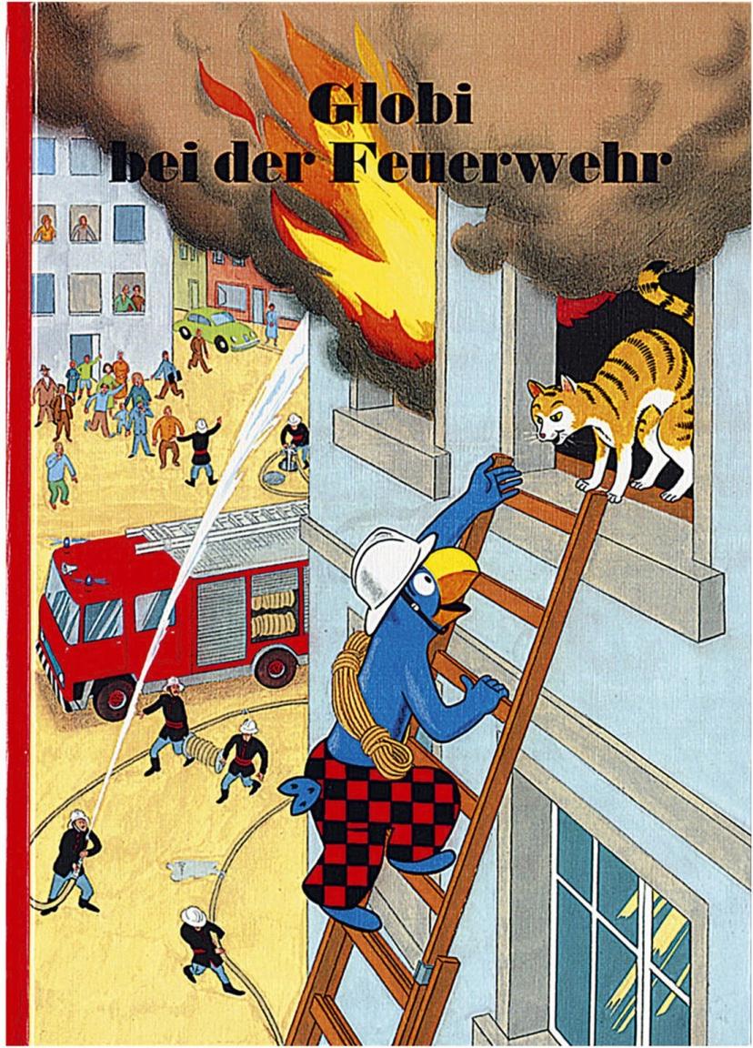 Globi bei der Feuerwehr
