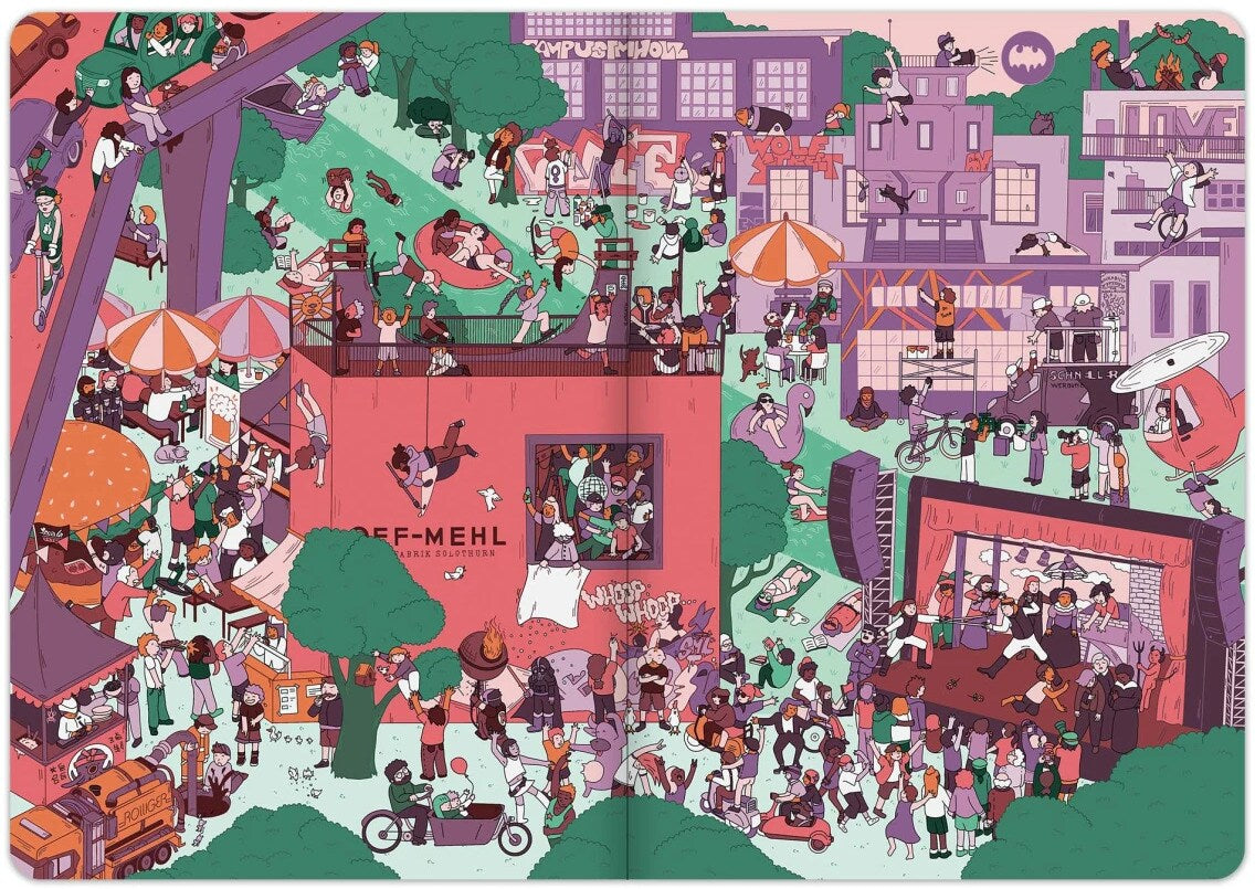 Das Kanton Solothurn Wimmelbuch