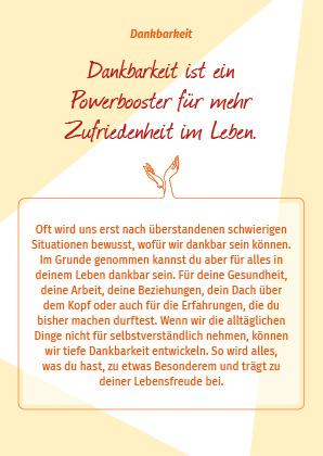 Das Lebensfreude-Kartenset, m. 1 Buch