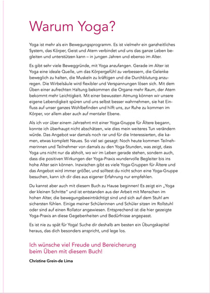 Singliesel Yoga auf dem Stuhl für Senioren (Deutsch, 2022, Christine Grein-de Lima)