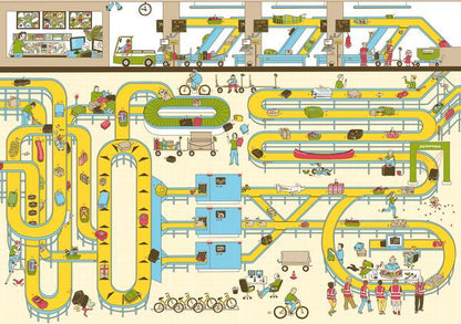 Das Flughafen Wimmelbuch