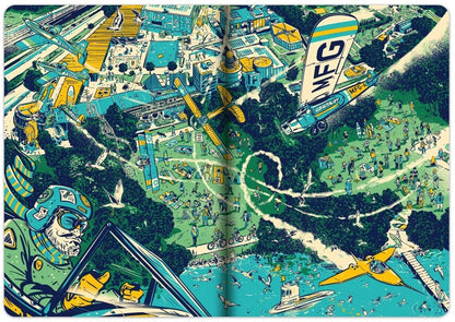 Das Flughafen Wimmelbuch