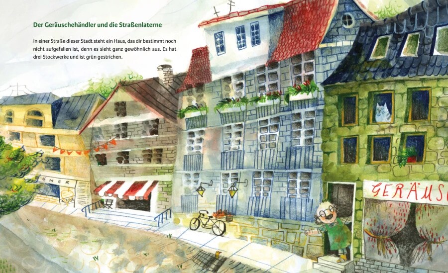 Knesebeck Der Geräuschehändler (Deutsch, 2023, Kathrin Rohmann, Jule Wellerdiek)