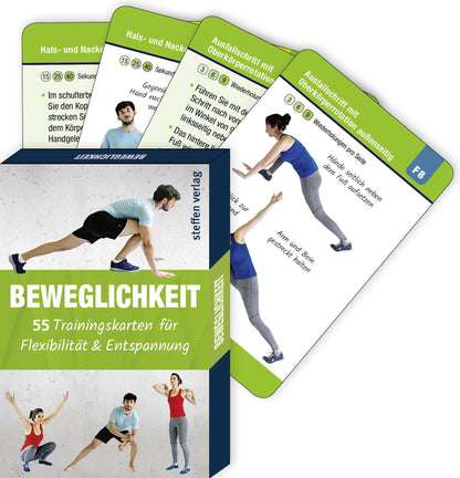 Steffen Trainingskarten: Beweglichkeit (Deutsch, 2020, Ronald Thomschke)