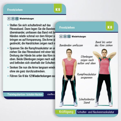 Trainingskarten Schulter-Nacken