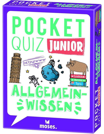 Moses Pocket Quiz junior Allgemeinwissen