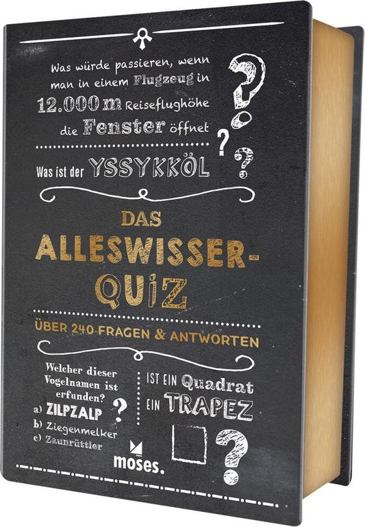 Moses Quiz-Box Das Alleswisser-Quiz