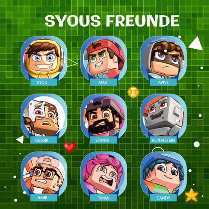 Brainbook Die Youtuber Insel (Deutsch, 2024, B.B.Scharp, Syou)