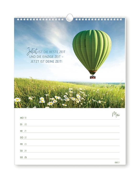 Wochenkalender klein 2024 Zeit für dich