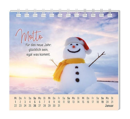 Mini-Kalender 2024 Eine Extraportion Glück für dich!