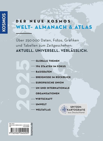 Der neue Kosmos Welt-Almanach & Atlas 20