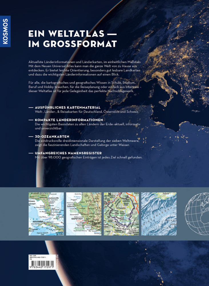 Kosmos Neuer Universal Atlas