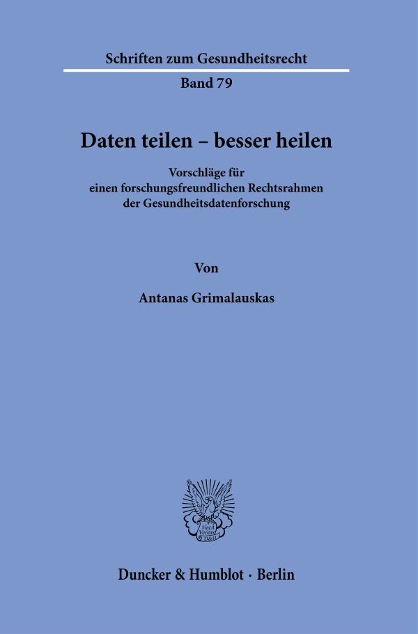 Daten teilen - besser heilen (Antanas Grimalauskas)