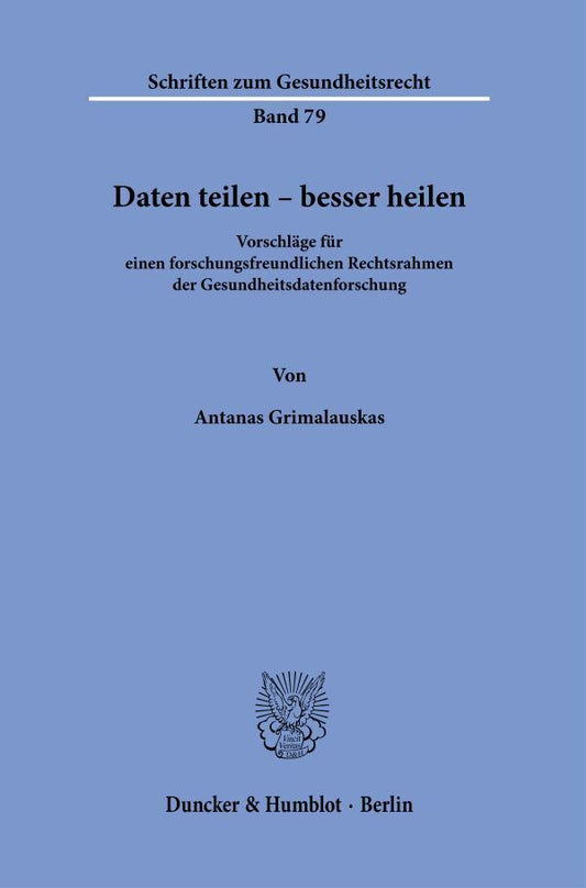 Daten teilen - besser heilen (Antanas Grimalauskas)