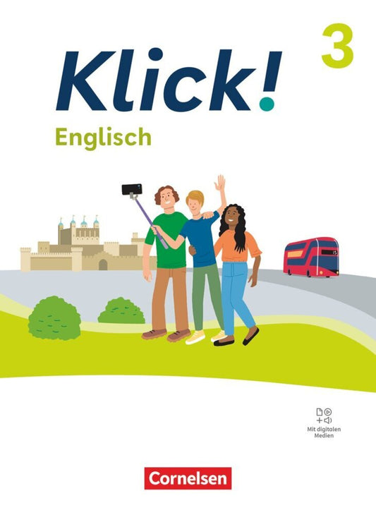 Klick! - Fächerübergreifendes Lehrwerk für Lernende mit Förderbedarf - Englisch - Ausgabe ab 2023 - Band 3: 7. Schuljahr (Berit Rudolph)