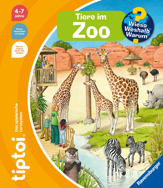 tiptoi® Wieso? Weshalb? Warum? - Tiere im Zoo (Inka Friese)